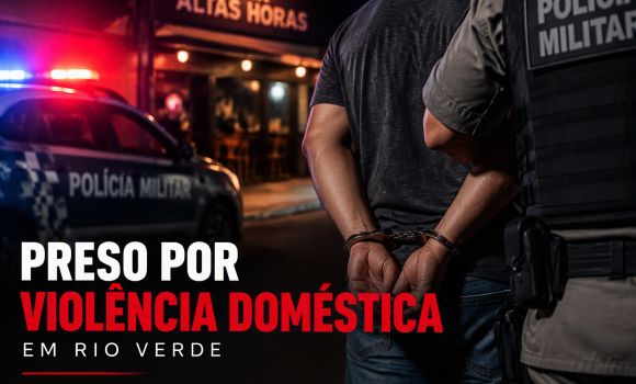 Imagem de Homem é preso após ameaçar companheira durante discussão em Rio Verde