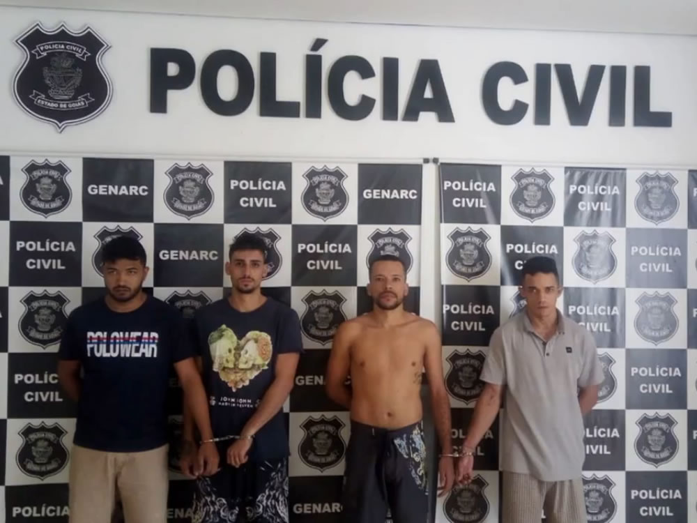 Imagem de Amigos são presos suspeitos de aplicar golpes na web e ostentar vida de luxo em Goiás