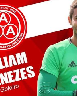 Imagem de William Menezes deixa a Anapolina