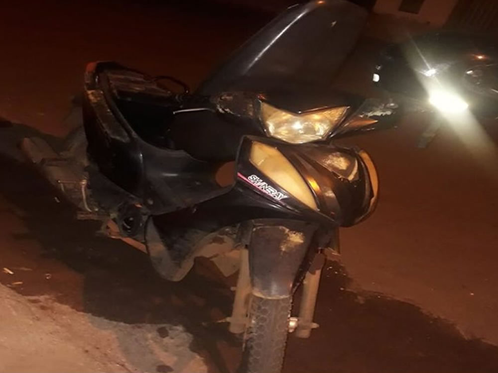 Imagem de PM recupera moto no Jardim América