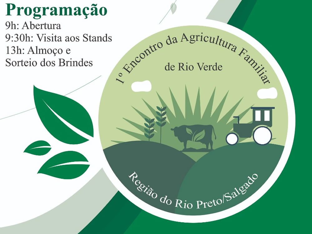 Imagem de Rio Verde receberá 1º Encontro da Agricultura Familiar