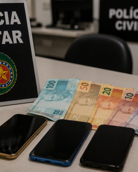 Imagem de Três pessoas são levadas à delegacia após suspeita de movimentações financeiras irregulares em Rio Verde