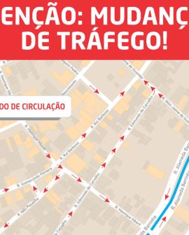 Imagem de Trânsito muda no centro de Rio Verde