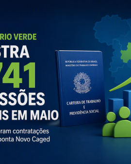 Imagem de Região de Rio Verde registra 7.741 contratações com carteira assinada em maio, aponta Novo Caged