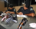 Imagem de CPT apreende armas de fogo no Parque Betel