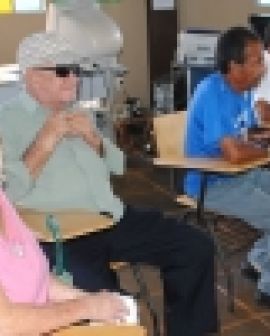 Imagem de Idosos recebem palestra sobre alimentação