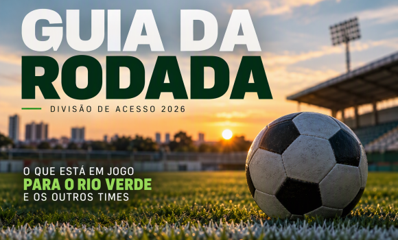 Imagem de Guia da rodada: vitória sobre o Grêmio Anápolis coloca o Rio Verde na elite do Goianão