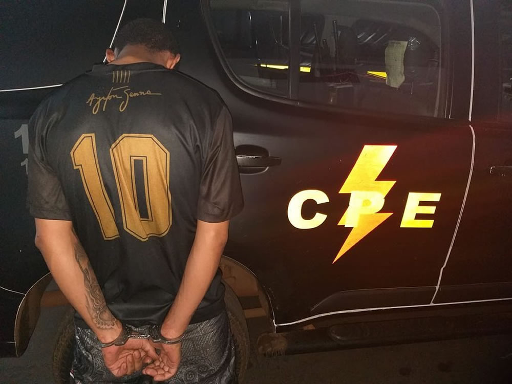 Imagem de Acusado de tráfico preso no Bairro Martins, em Rio Verde