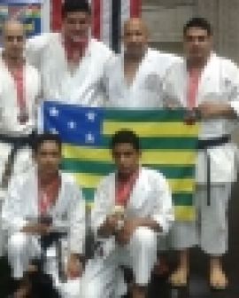 Imagem de Rio-verdenses destaques no Karatê