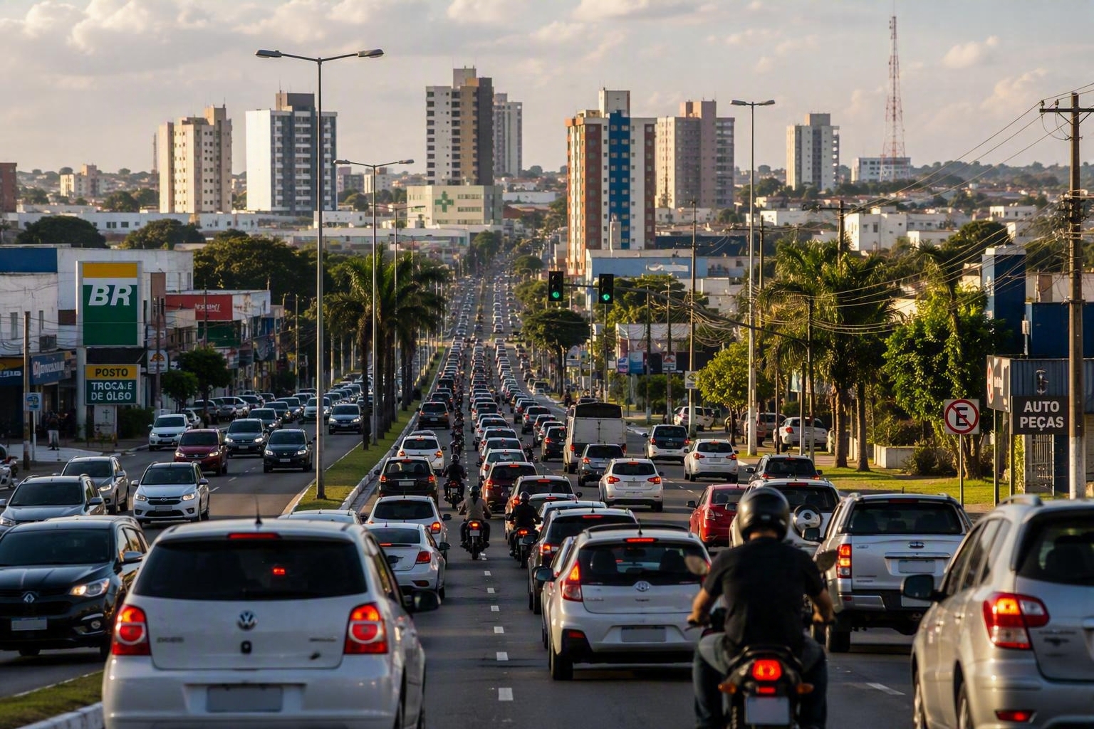 Imagem de Rio Verde ultrapassa 202 mil veículos e se aproxima de ter um para cada morador
