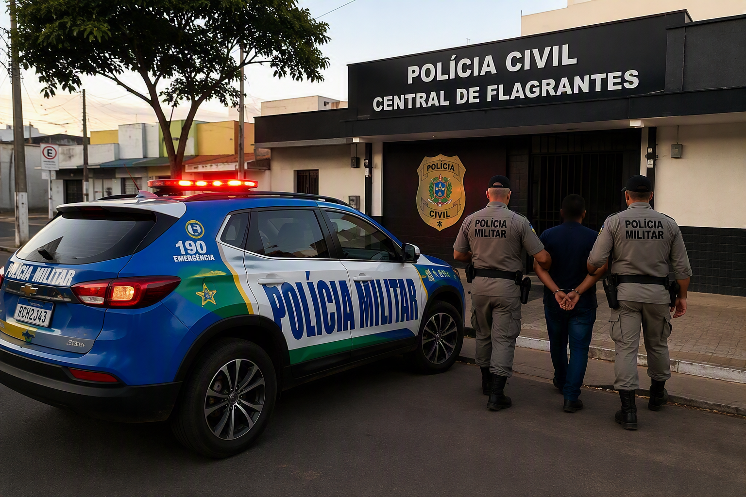Imagem de Mulher denuncia agressão durante discussão com companheiro no Centro de Rio Verde