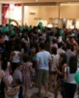 Imagem de Shopping Rio Verde recebeu Papai Noel