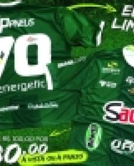 Imagem de Verdão faz promoção de camisetas