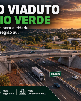 Imagem de Novo viaduto deverá ligar Avenida Presidente Vargas à região do aeroporto de Rio Verde