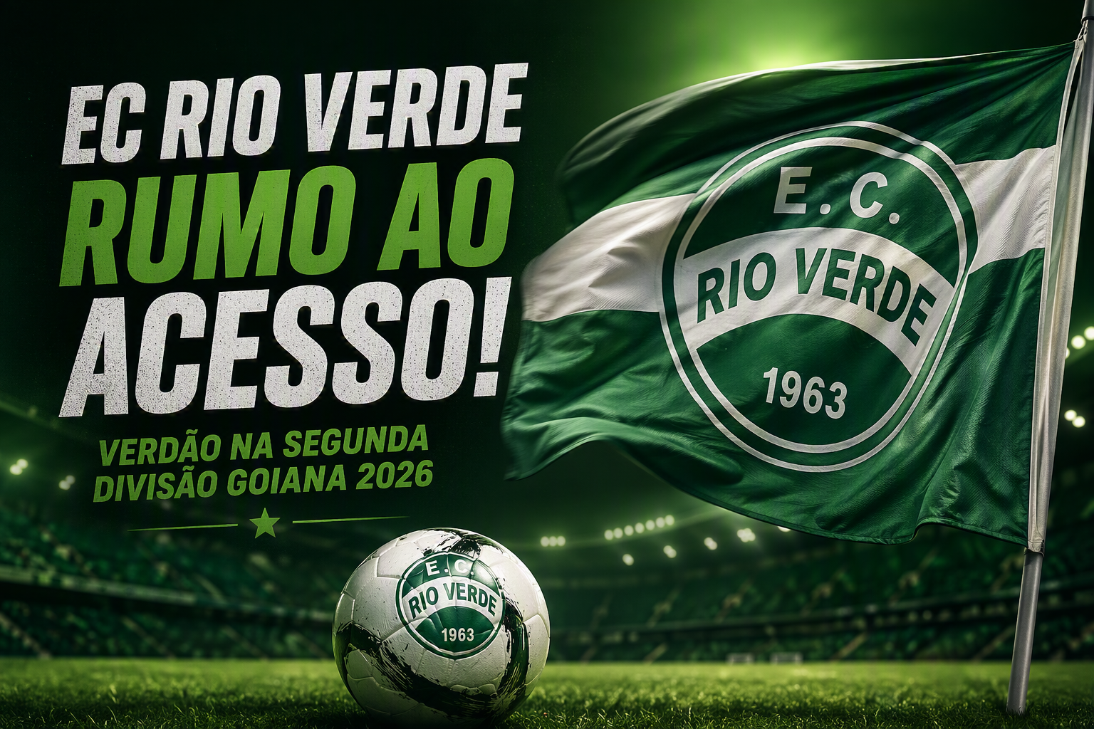 Imagem de EC Rio Verde reforça elenco para a Segunda Divisão e convoca torcida para campanha do acesso