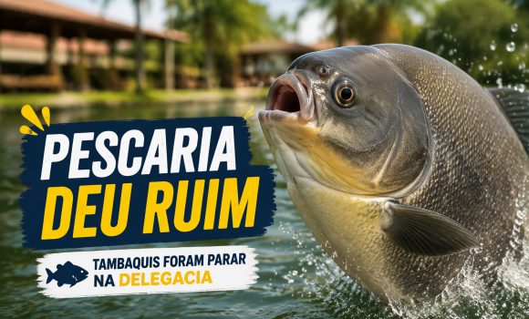 Imagem de “Pescaria proibida”: adolescentes são apreendidos após furtarem tambaquis em clube no Setor Pauzanes