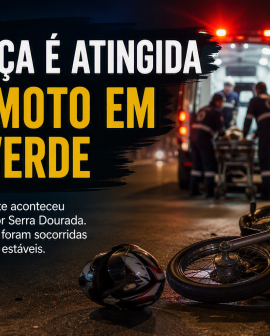 Imagem de Criança de 11 anos fica ferida após ser atingida por motocicleta em Rio Verde