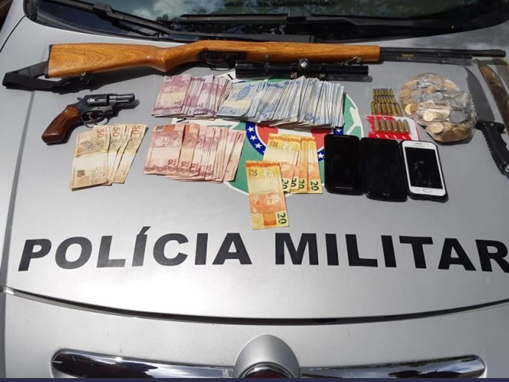 Imagem de PM apreende armas ilegais em Rio Verde