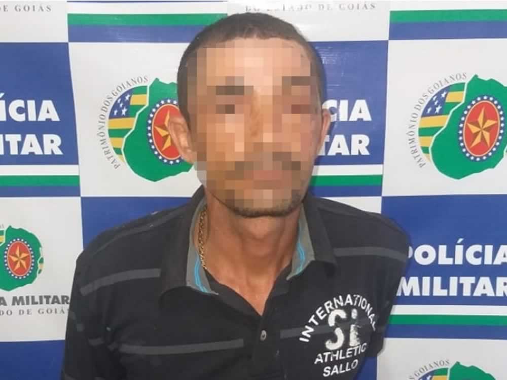 Imagem de Foragido preso no Bairro Dona Lindolfina, em Rio Verde
