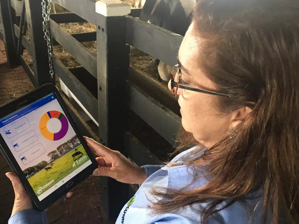 Imagem de Tecnologia ajuda na administração da fazenda, combate de pragas e irrigação