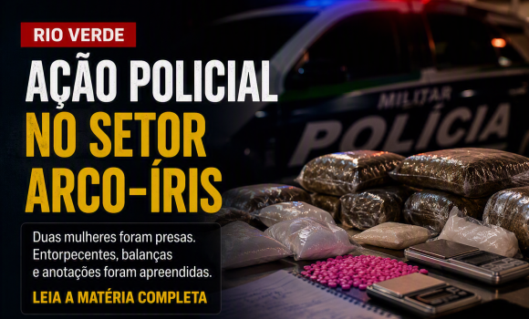 Imagem de Duas mulheres são presas e quase 5 kg de drogas são apreendidos em Rio Verde