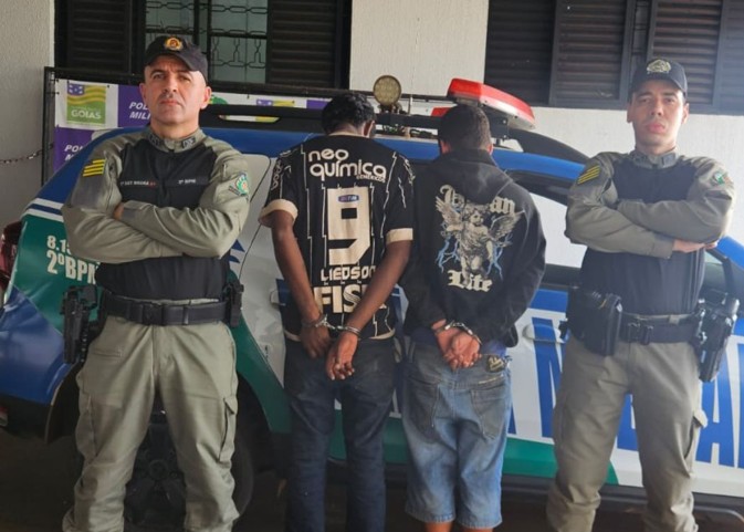 Imagem de Furto em auto center no Vila Verde termina com dois conduzidos pela PM em Rio Verde