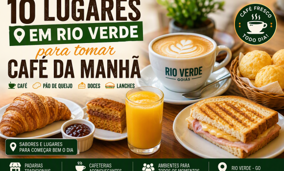 Imagem de 10 lugares em Rio Verde para tomar um café da manhã caprichado