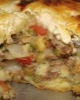 Imagem de Receita do dia: Torta de berinjela com sardinha