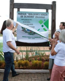 Imagem de Prefeitura inaugurou parque no Residencial Interlagos