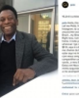Imagem de Pelé estreia no Instagram: ‘deixe a bola rolar!’