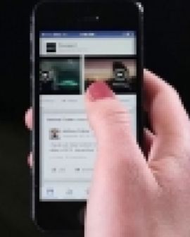 Imagem de Facebook desafia YouTube