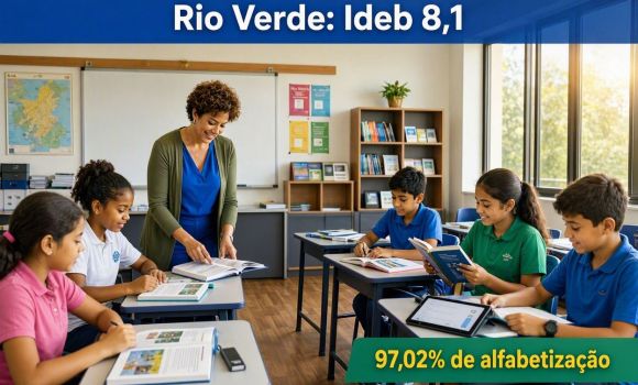 Imagem de Rio Verde avança na educação, mas resultados divulgados pela Prefeitura exigem leitura mais cuidadosa