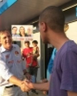 Imagem de Eleições 2014: Gomide realiza terceira caminhada em Anápolis