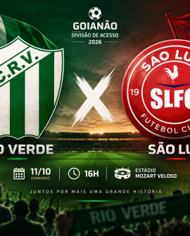 Imagem de Rio Verde chama a torcida para transformar o acesso em título no domingo
